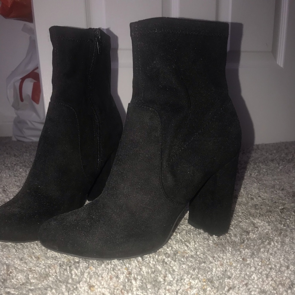 Black booties